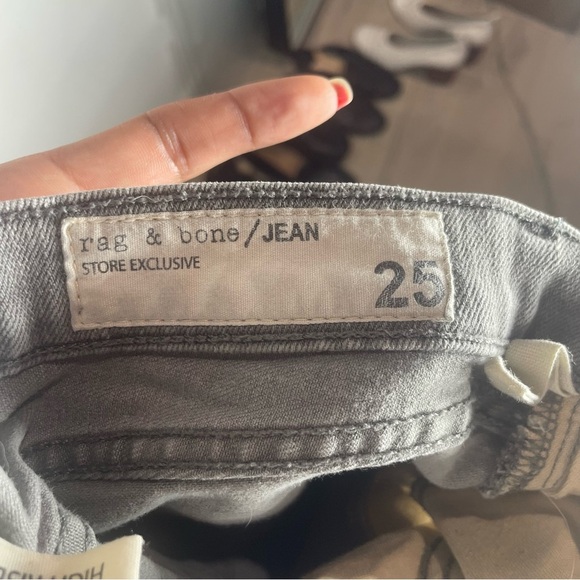 Rag & Bone Gray Skinny Jeans - Picture 6 of 6